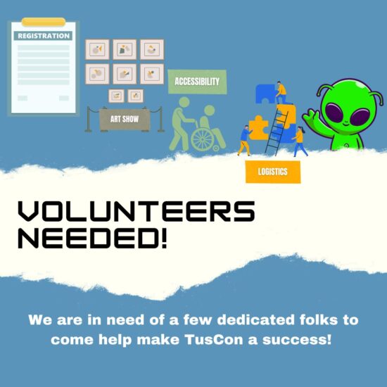 Volunteer opportunities graphic for website